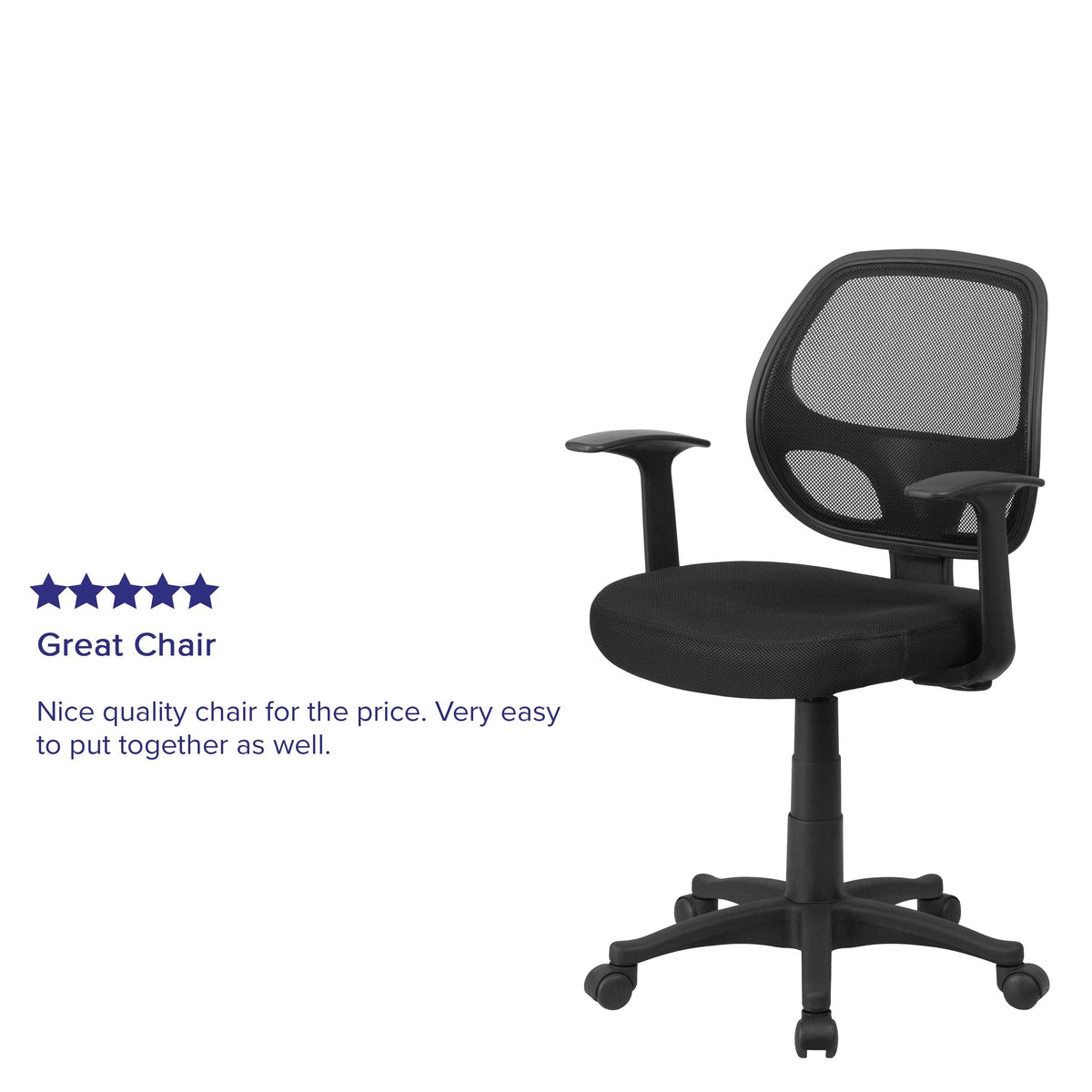 Black Mesh Computer Chair X571