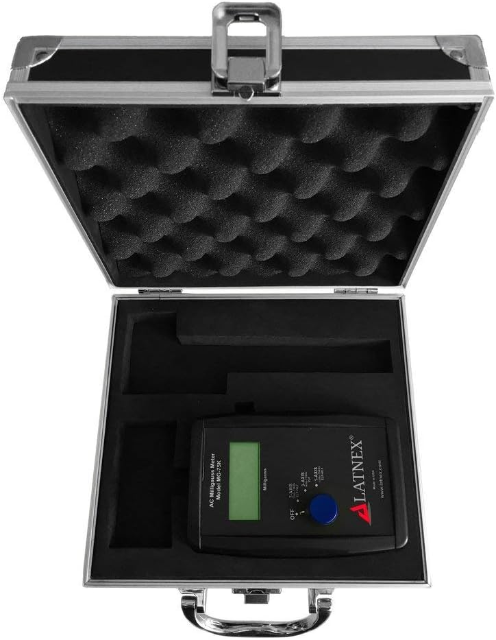 AC Milligauss Meter with Aluminium Carrying Case P565