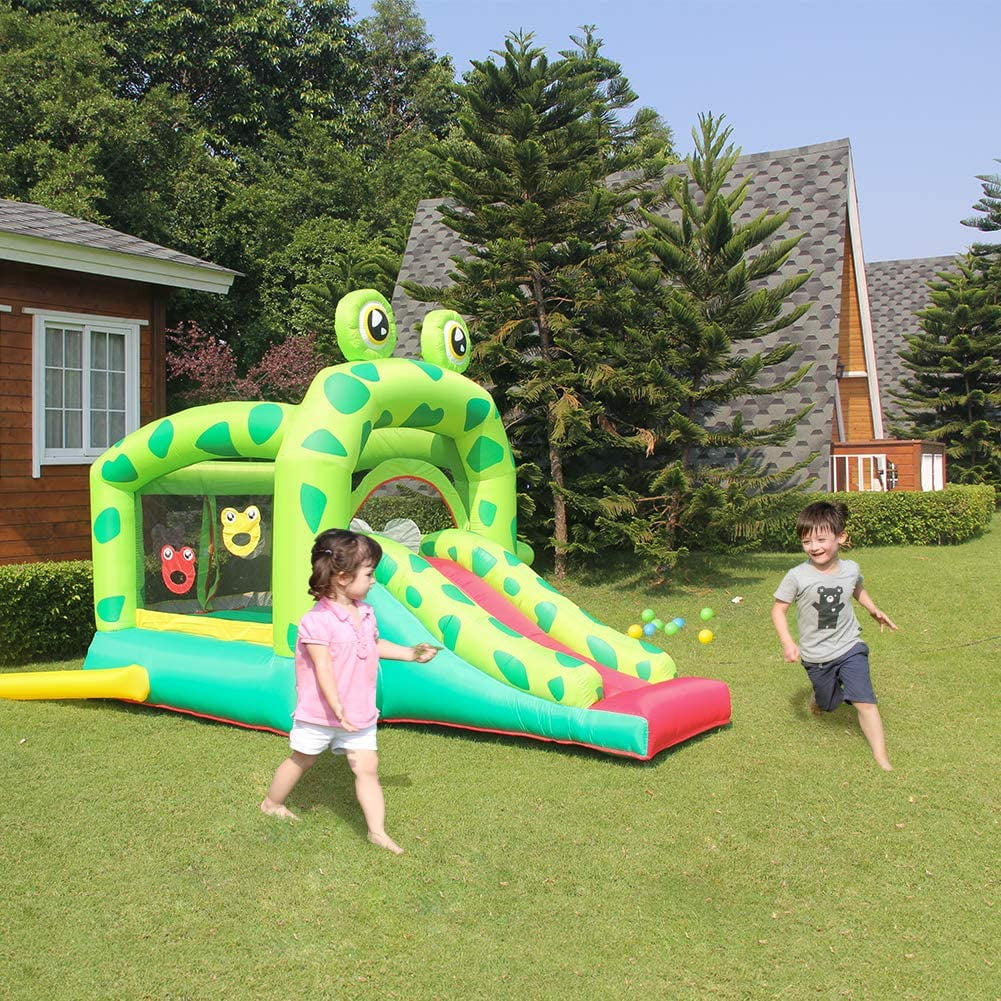 Frog Bouncer Slide with Pool B300