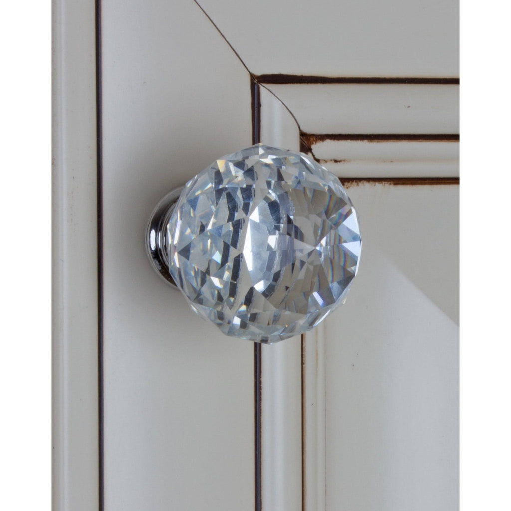 Clear K9 Crystal Cabinet Knobs O4501