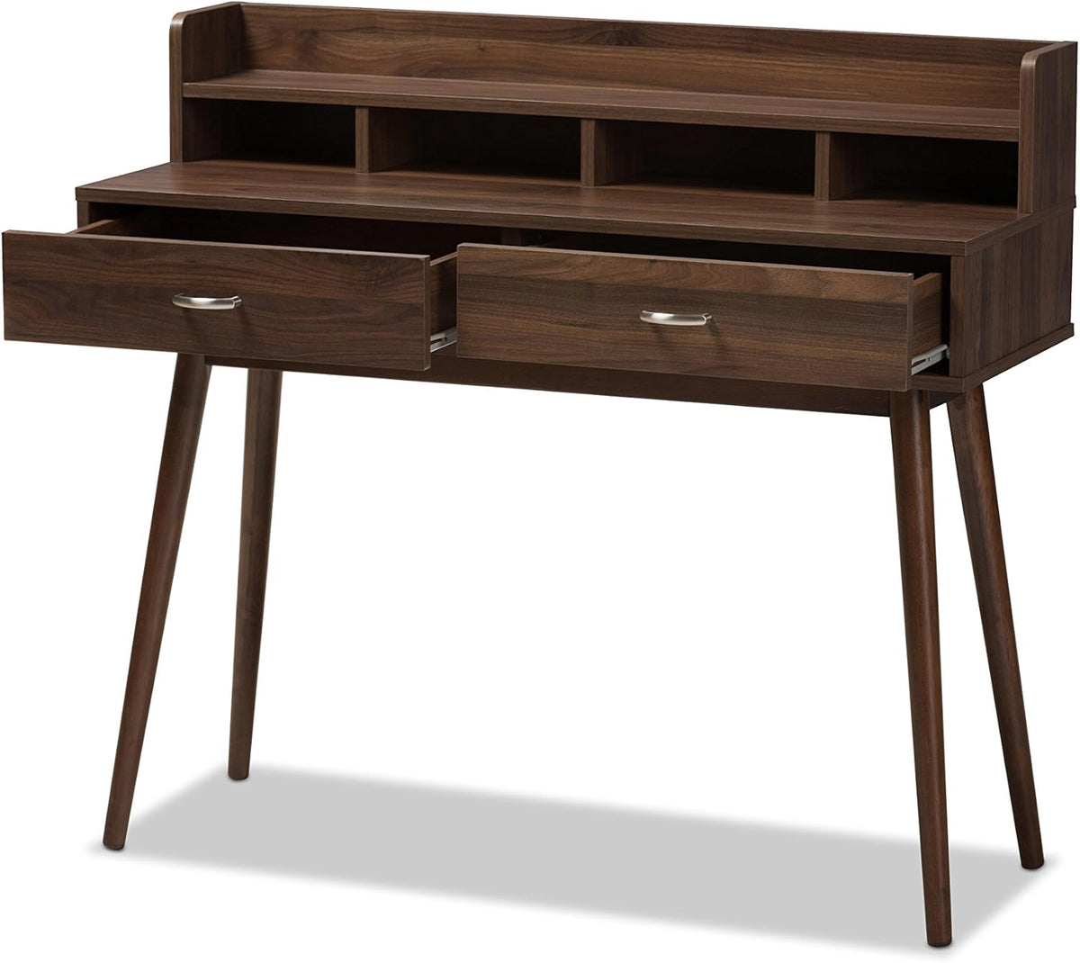 Walnut Brown 2-Drawer Desk X561887