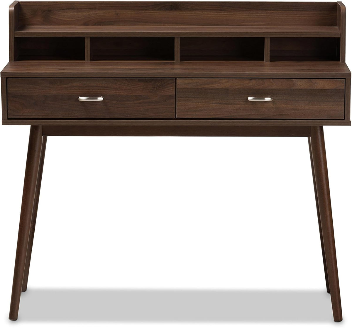 Walnut Brown 2-Drawer Desk X561887