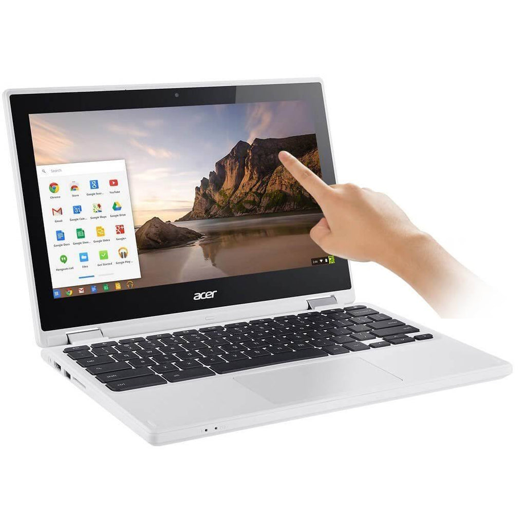 White 11.6" Touch-Screen Chromebook W874
