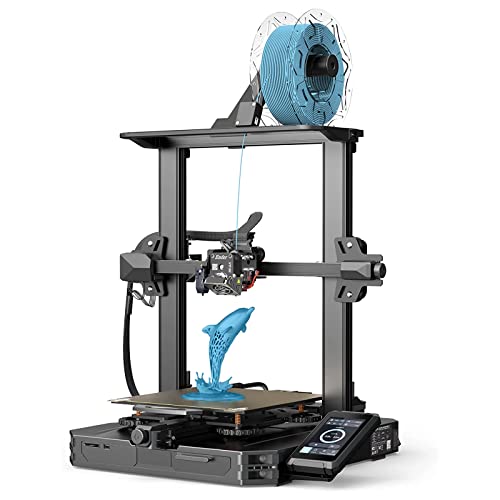 3D Printer FDM Printer with Auto Bed Leveling Sensor Kit, Dual Z-Axis Touch Screen and Glass Bed Large Printing Size 350x350x400mm I846144