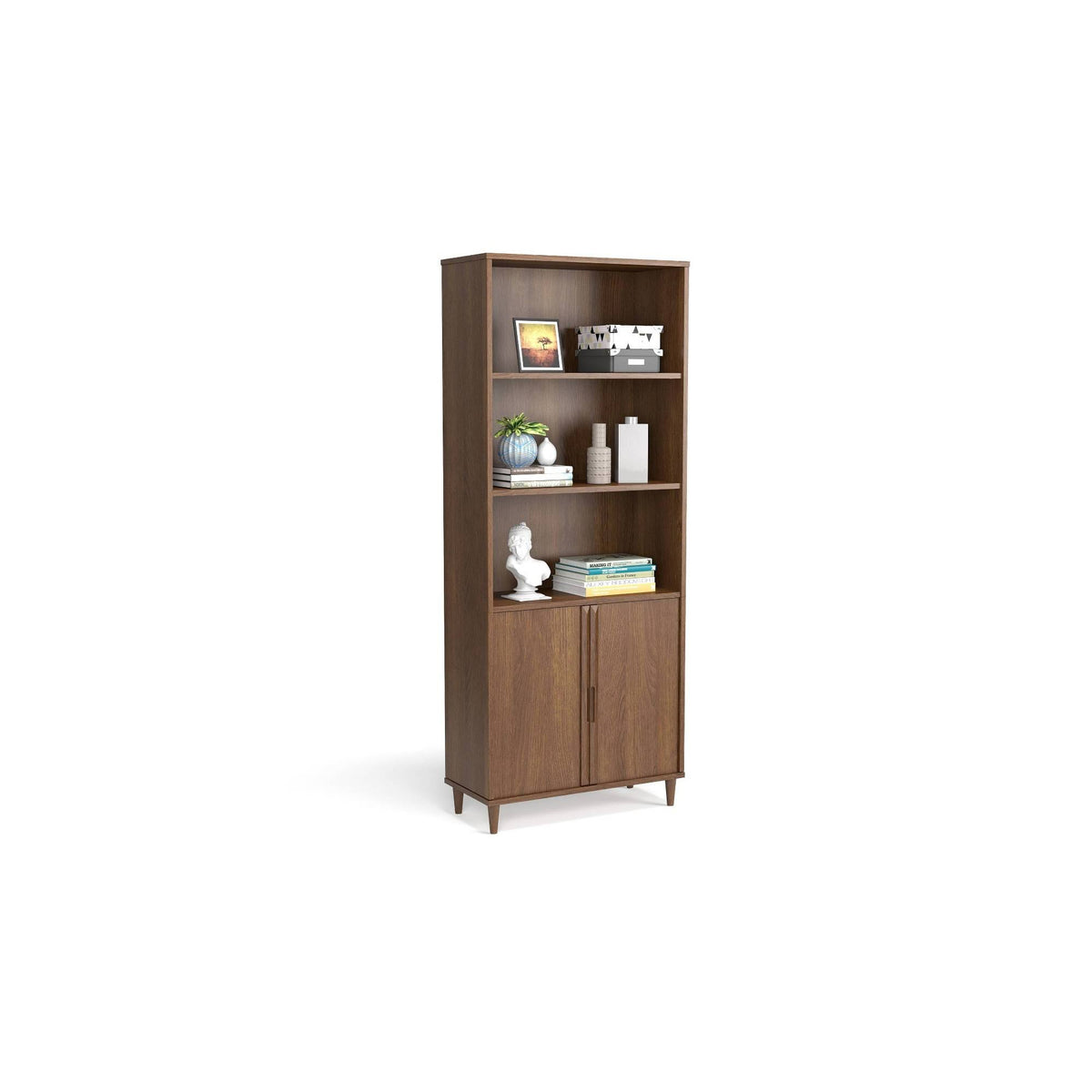 Vintage Walnut Bookcase G901627