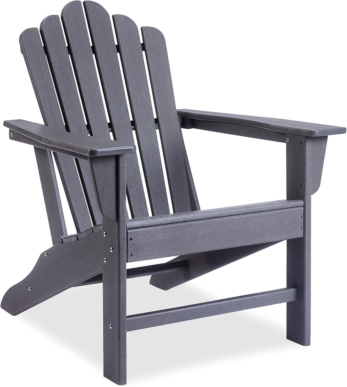 Slate Grey Weather Resistant Adirondack Chair K323