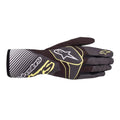 Carbon Gloves Black/Green Lime P861