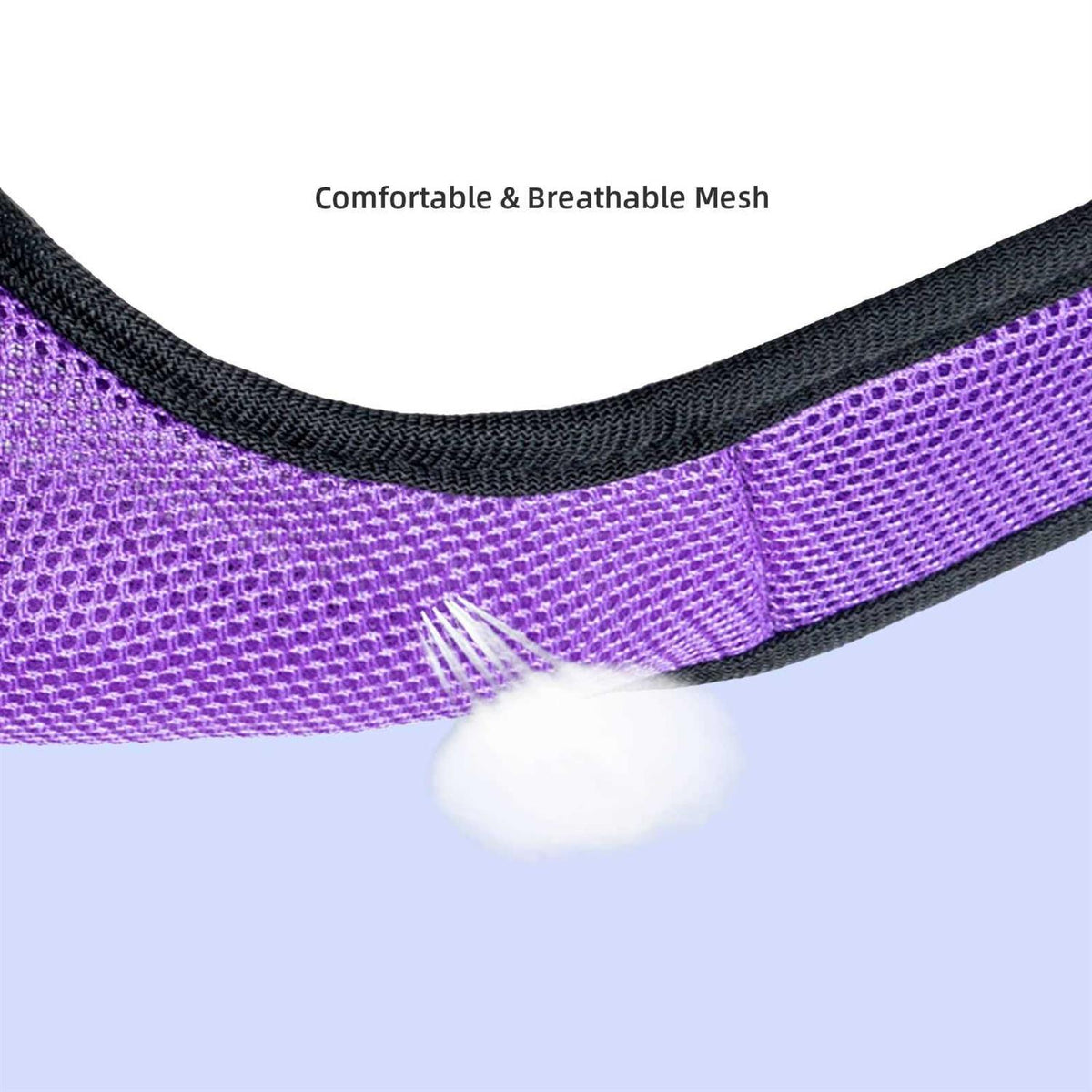 Adjustable Soft Harness with Elastic Leash M409