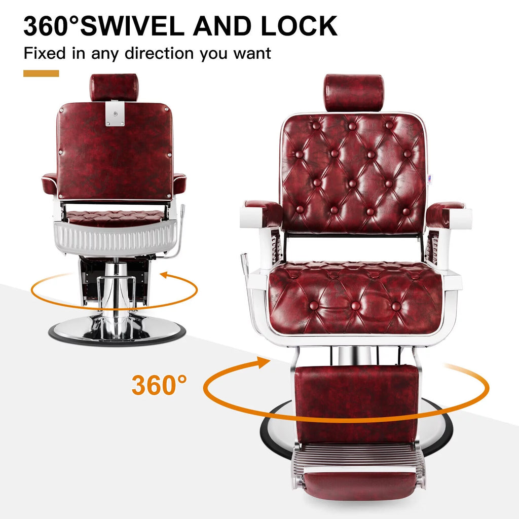 Heavy Duty Recliner Barber Chair Q686235