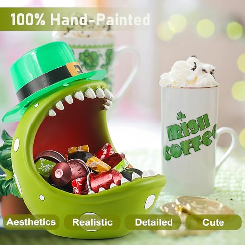 Large Candy Bowl Decorative Bowl Home Decorations Indoor Big Mouth Plant Green Extra Large P967