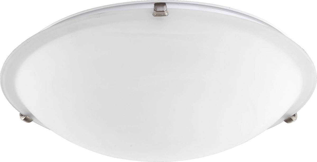 4 Light Flush Mount Satin Nickel Q60927