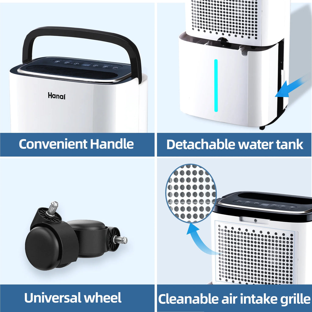 30 Pints Dehumidifier with Drain Hose P635