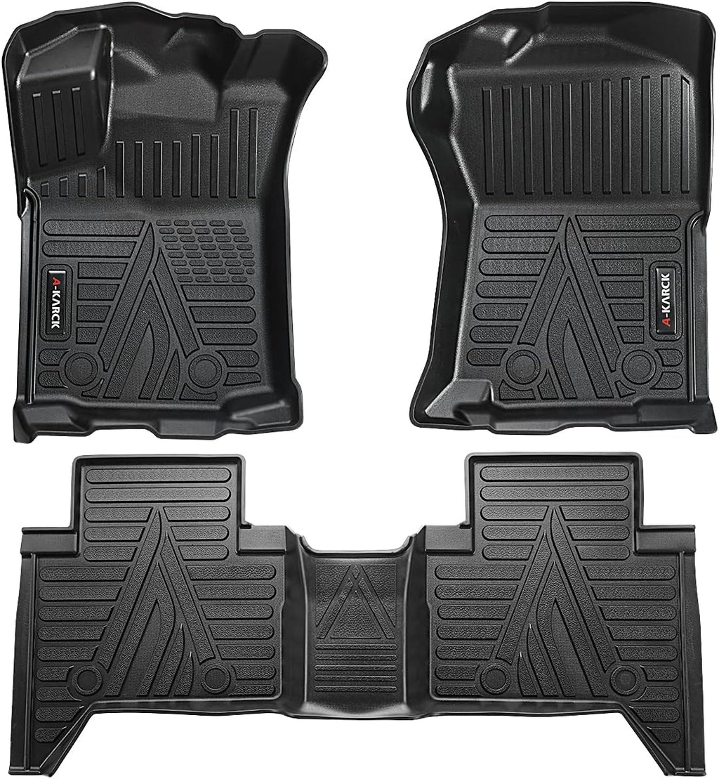 Car Floor Mats for 2018-2021 Tacoma Double Cab Automatic, 1st and 2nd Row L44815