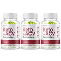 Keto + ACV 500mg Gummies - 3 Bottles S97296