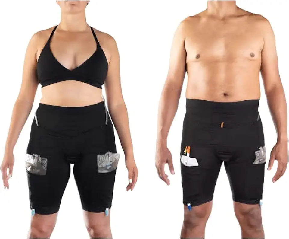 Catheter Leg Bag Underwear Black Medium S9786