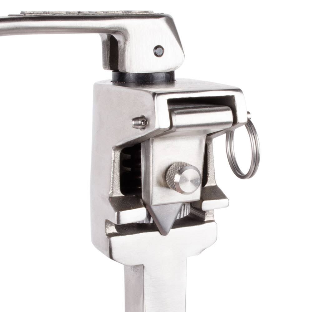 Manual S/S Can Opener with Long Bar and Cast Base D702509
