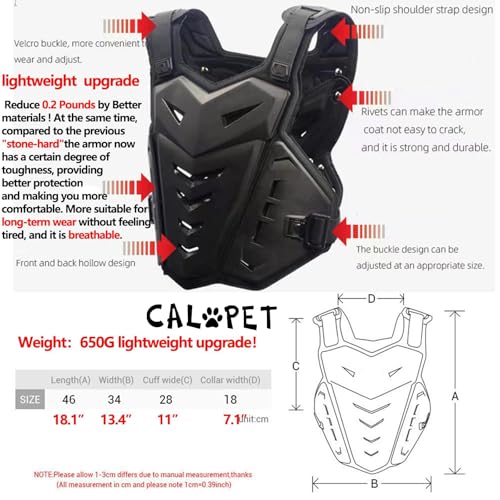 Motorcycle Chest Armor Body Guard Vest O31646