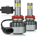 H11 LED Headlight Bulbs 6000K Low Beams Fog Lights Pack of 2 P129600