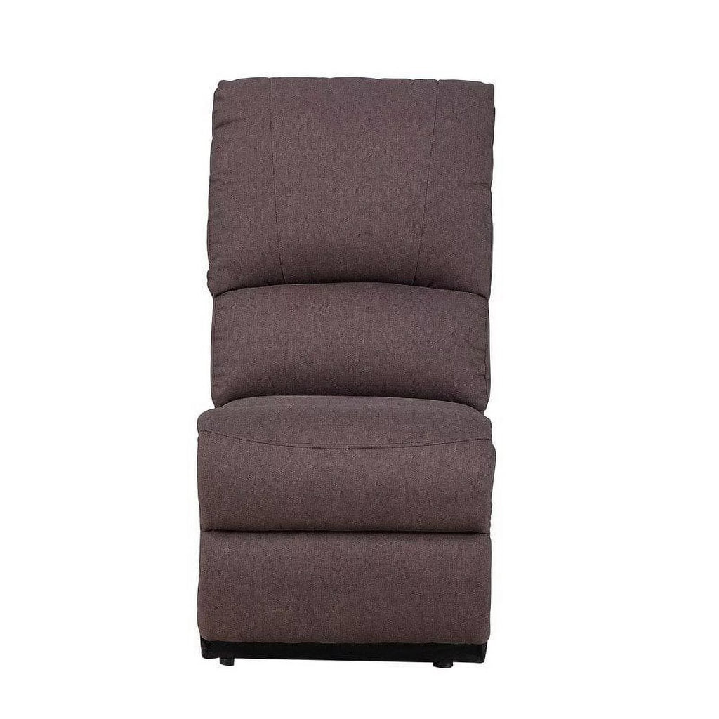 Brown Fabric Power Reclining Sectional X193167