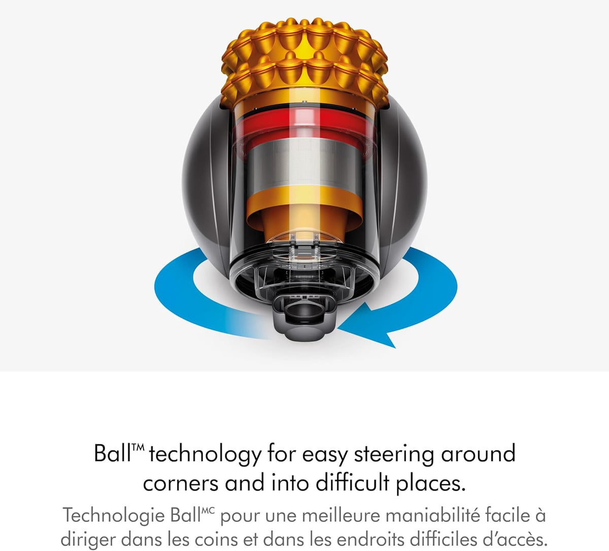 Big Ball Bagless Canister Vacuum Cleaner Y17200