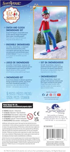 Blue Eyed Boy with Snowboard Set C9002