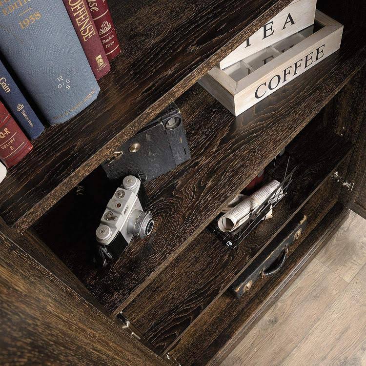 Iron Oak Storage Cabinet C9164