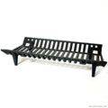 Heavy-Duty Cast Iron Fireplace Grate M7165