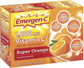 Vitamin C Fizzy Drink Mix Super Orange 1000 mg 0.32 Ounce Each 30 Count S52965