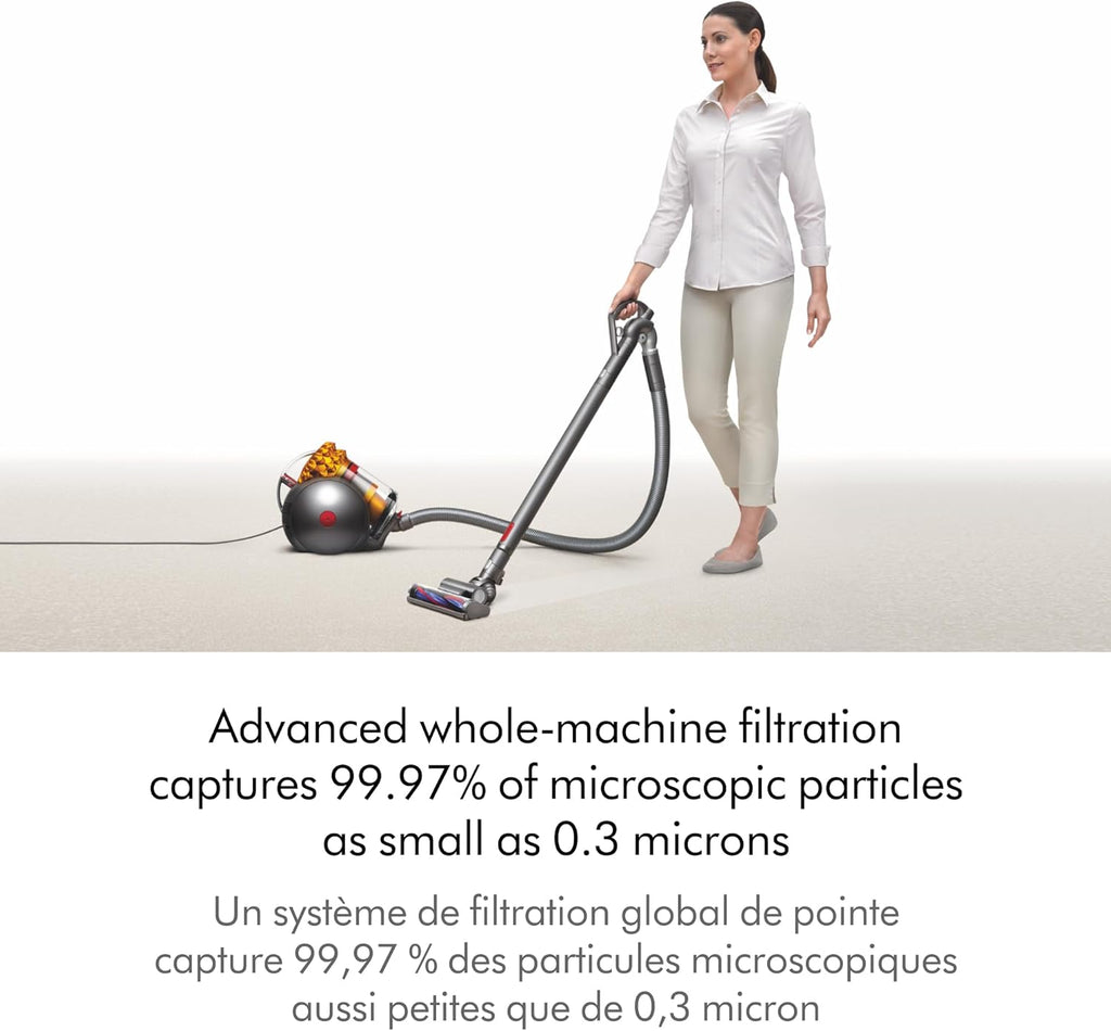 Big Ball Bagless Canister Vacuum Cleaner Y17200