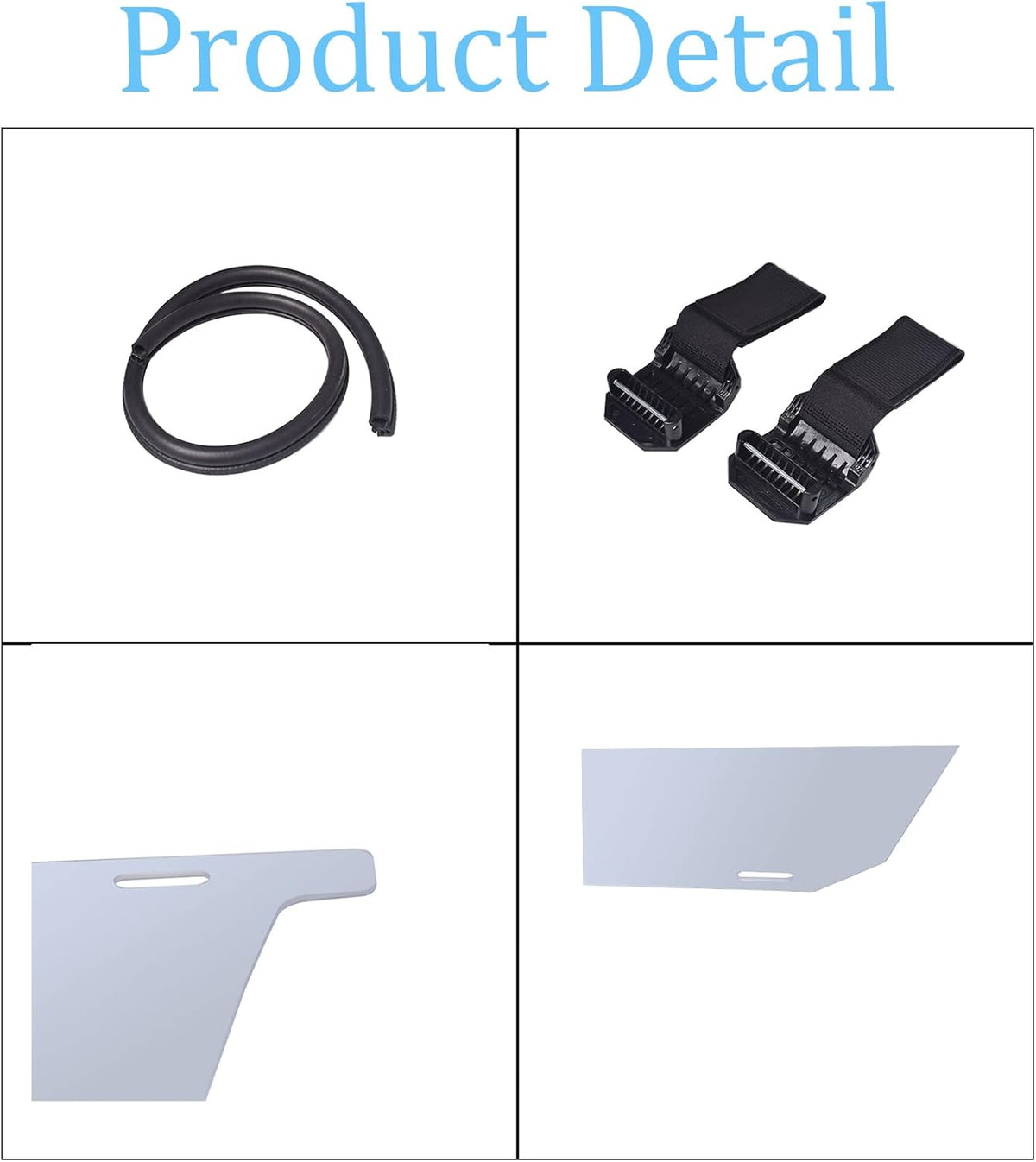 Front Full Windshield Windscreen Replacement for Polaris RZR XP 1000/4 1000 Y134320