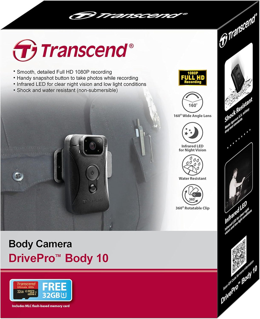 Black Body Security Camera L1961