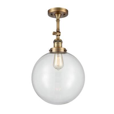 1-Light Semi Flush Mount Fixture K840738