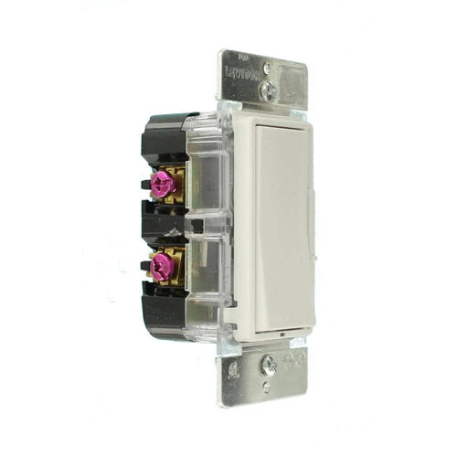 10-Pack White/Light Almond Rocker Slide Dimmer S4309