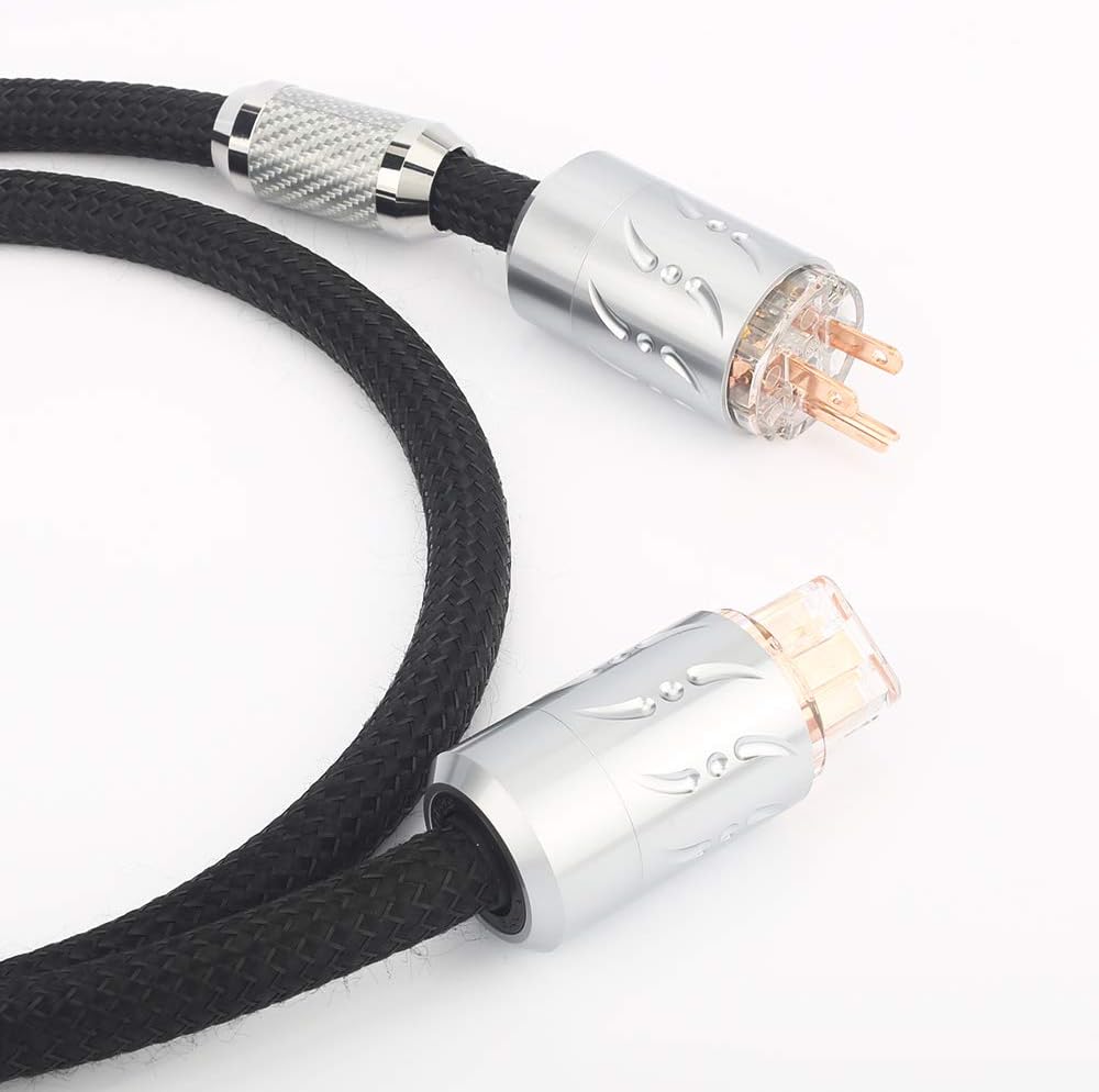 HiFi Power Cable, 20A IEC320 Audio Power Cord, 5FT X400