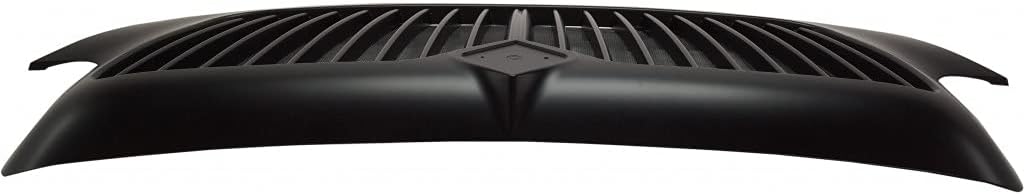 Black Vertical Bar Grille with Bug Screen A191024