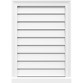 Vertical Surface Mount PVC Gable Vent I650833