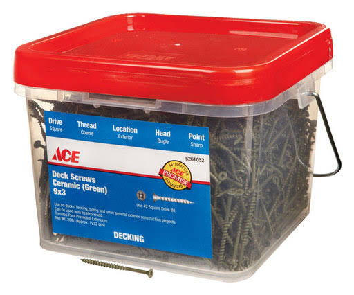 25 lb. Square Steel Deck Screws H96735