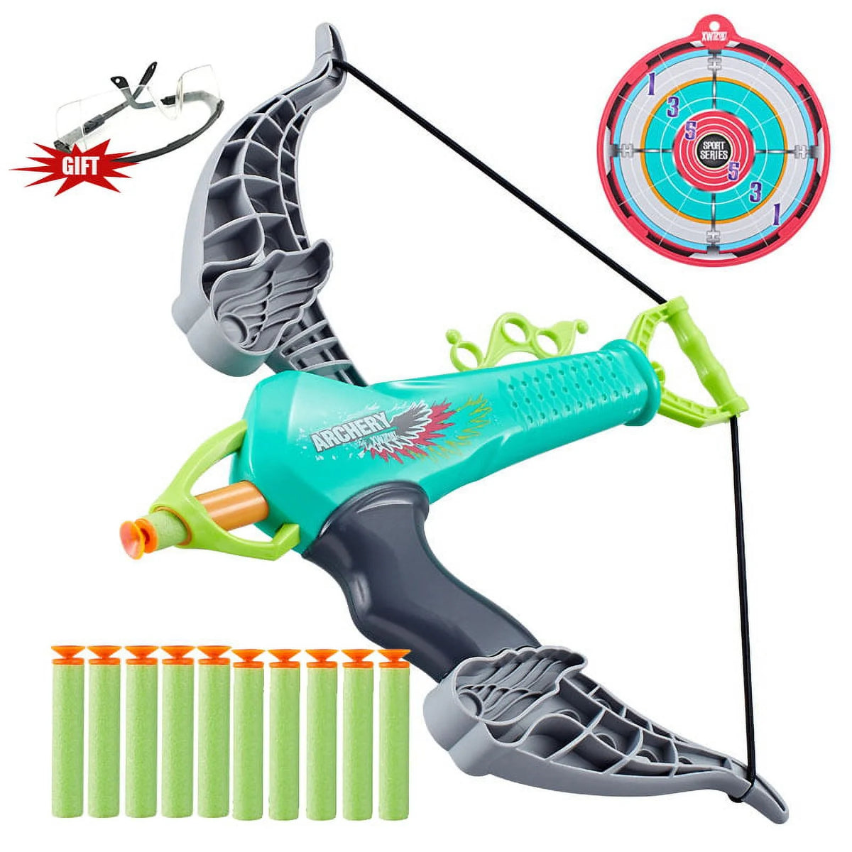 200-Dart Refill Pack, Green N8200