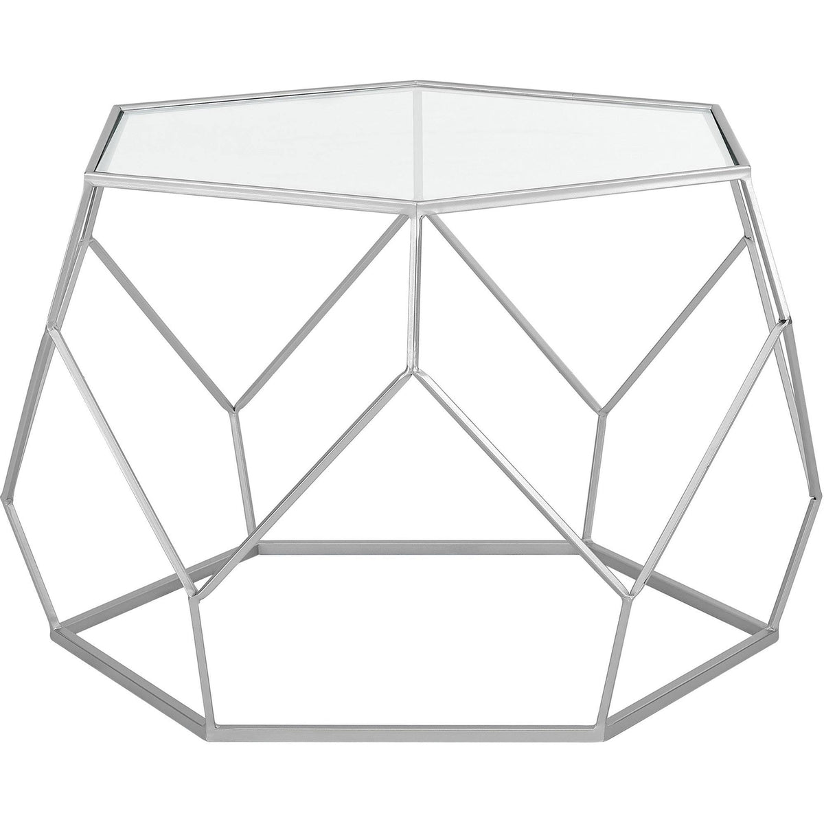 Gold Geometric Coffee Table L9885