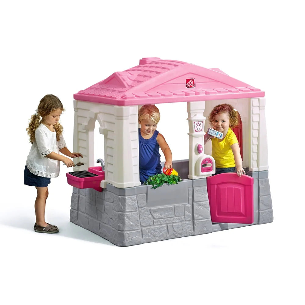 Brown Plastic Playhouse J6051