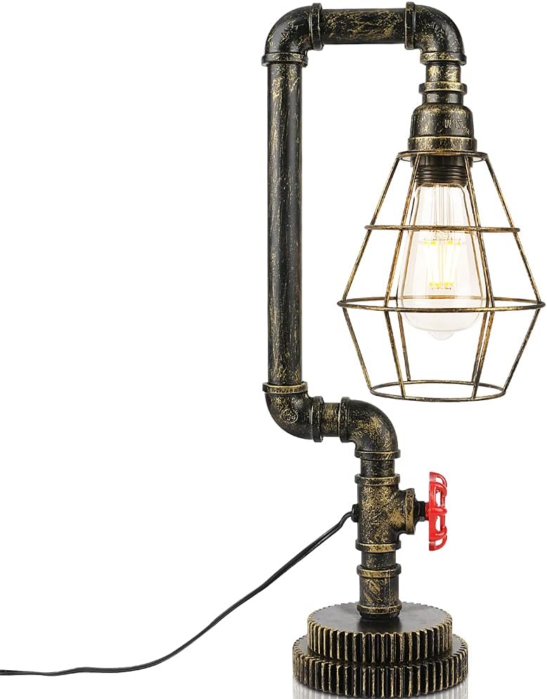 Vintage Industrial Desk Lamp T2062