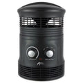 750 W Black Fan Forced Heater P4644