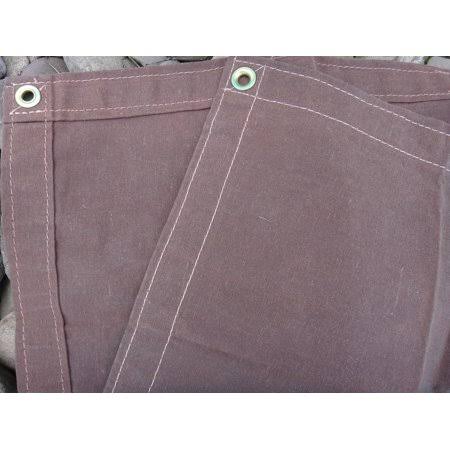 Brown Canvas Tarp Water Resistant 10 oz. X974