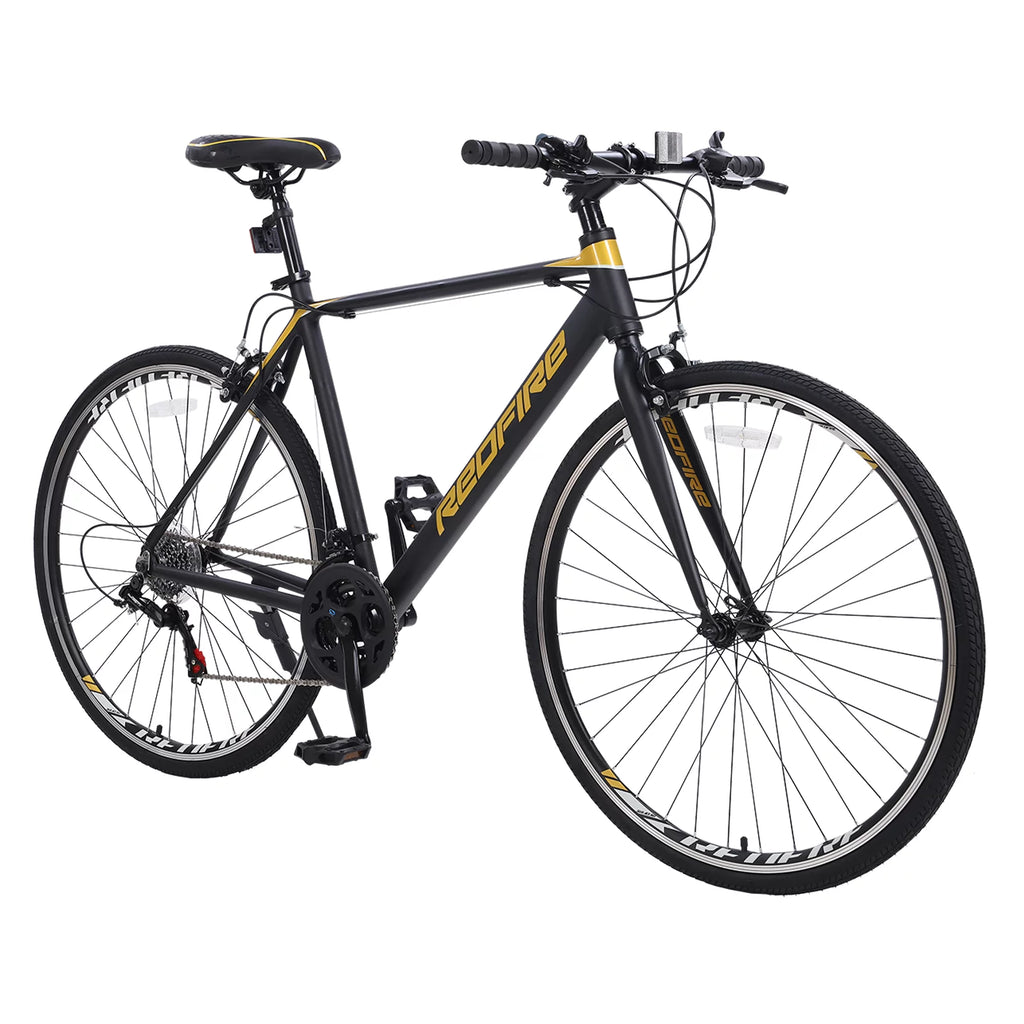21 Speed 700C Wheels Aluminum Frame Road Bike H439386