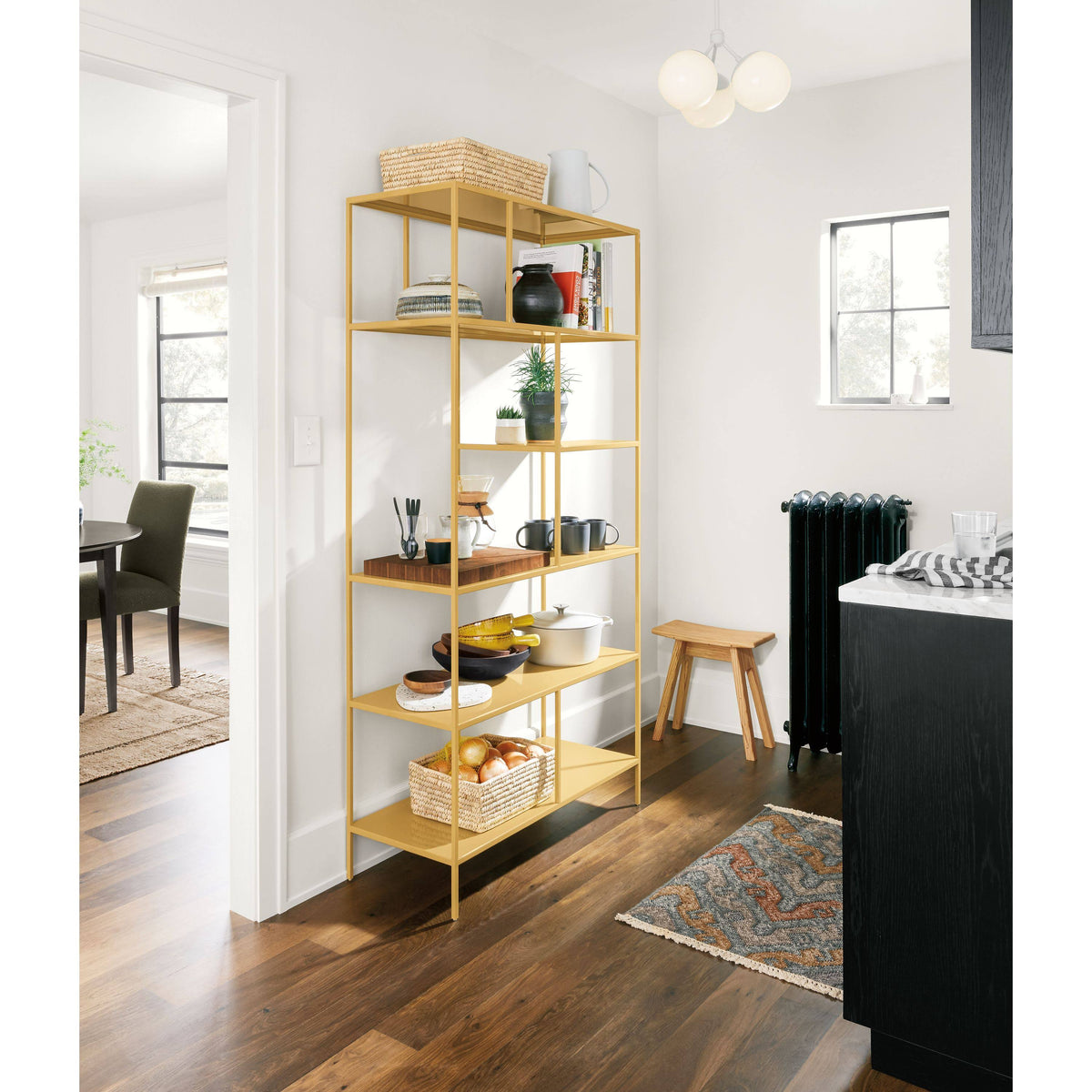 Modern Bookcase 24W 72H Sapphire T943158