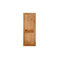 2-Panel Shaker Interior Slab Passage Door Knotty Alder Z15433