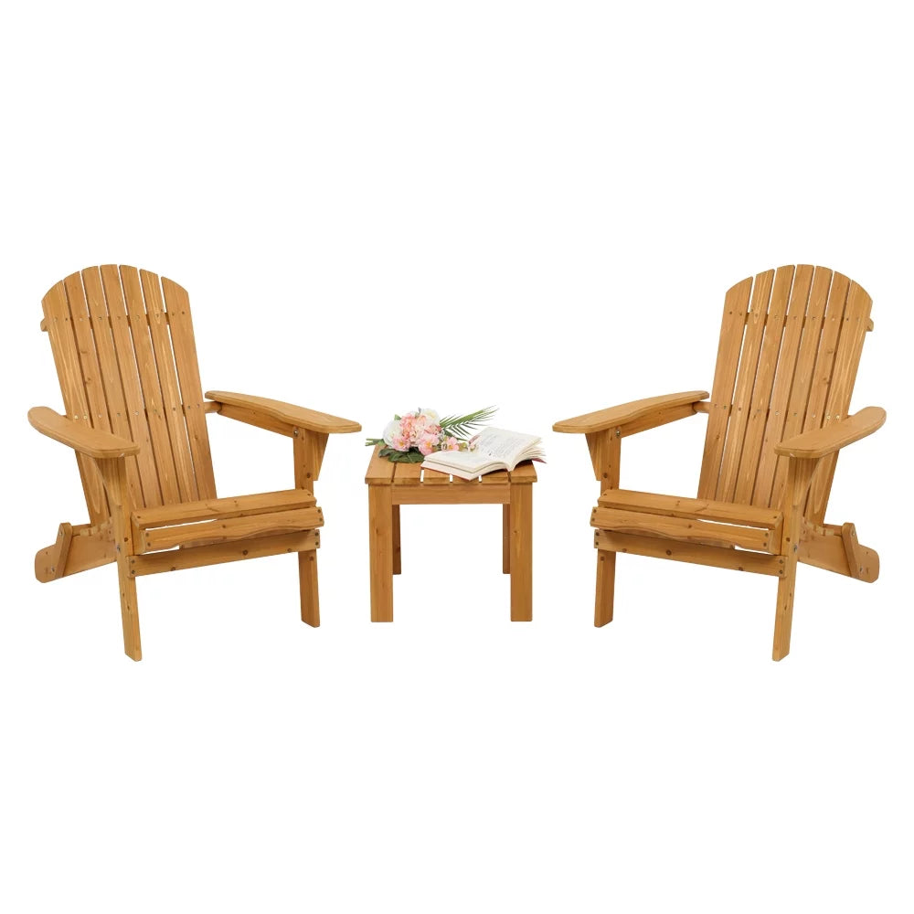 Folding Wooden Adirondack Chair W763527