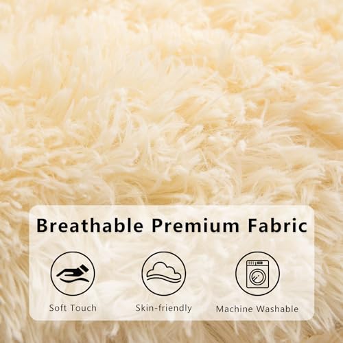 Faux Fur Giant Bean Bag Chair C236