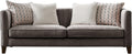 Pink Velvet Loveseat U4152