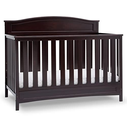 White 4-in-1 Convertible Baby Crib S30268